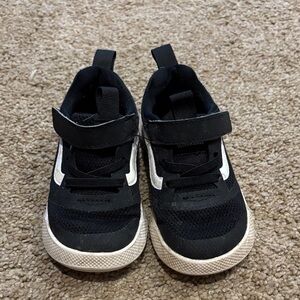 Vans Kids Black and White Sneakers